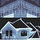 Instalație Franjuri 20 m, 430 LED diverse culori,pentru exterior