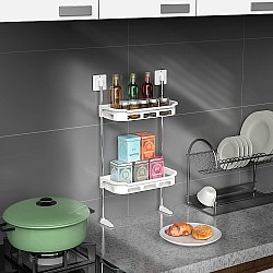 Organizator multifunctional cu 2 rafturi ,58 x30 cm