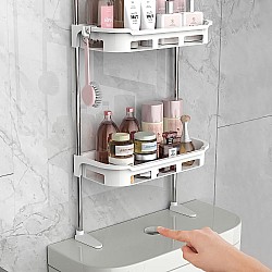 Organizator multifunctional cu 2 rafturi ,58 x30 cm