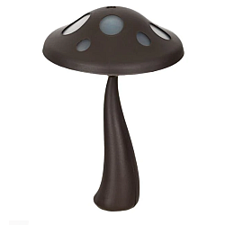 Ciuperca LED colorata cu lanterna solara 18x27 cm 