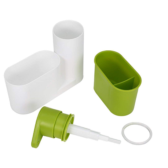Organizator pentru chiuveta Sink Tidy cu dispenser detergent