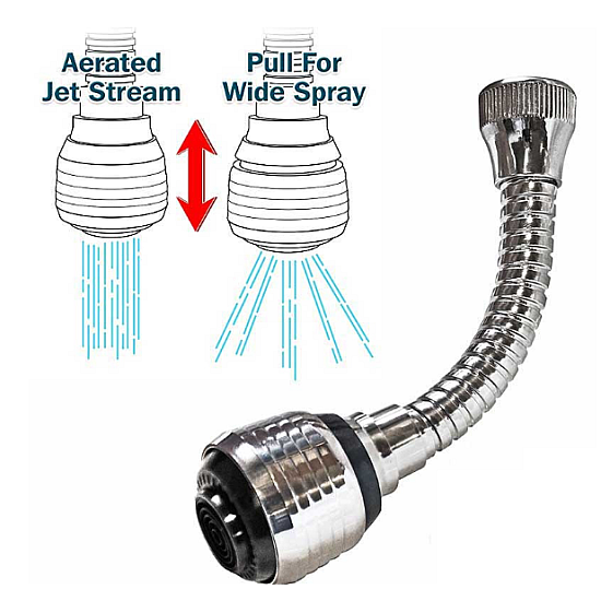 Pachet 2xCap de robinet flexibil