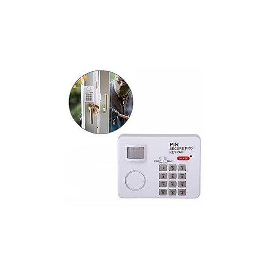Set 2 Alarme wireless cu senzor de miscare si cod de blocare / deblocare