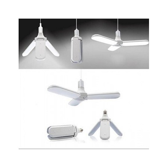 Pachet 3xBec led 45 W cu 3 brate mobile ajustabile