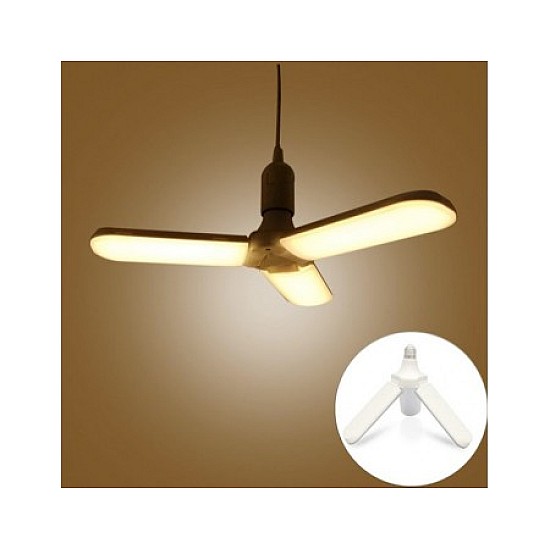 Pachet 3xBec led 45 W cu 3 brate mobile ajustabile