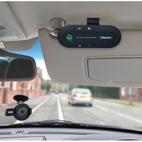 Car Kit Auto Difuzor Bluetooth handsfree pentru parasolar auto