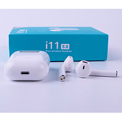 Casti Bluetooth Wireless i11 cu stand de incarcare