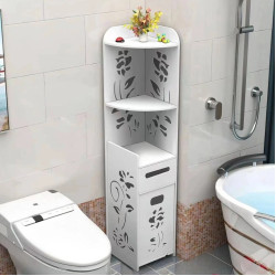 Dulap organizator  pentru baie  ,100 x 24 x24 cm .alb