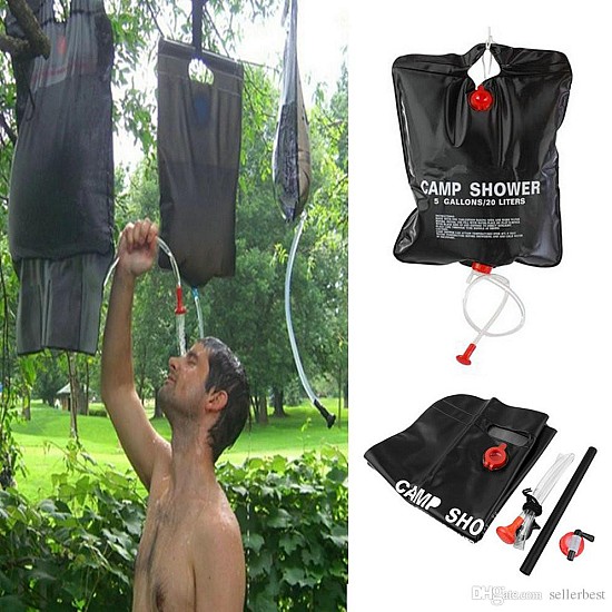 Dus solar portabil - pentru plaja sau camping