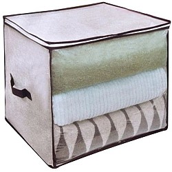 Set 2xHusa pentru depozitare cu fermoar, 40X40X40 cm