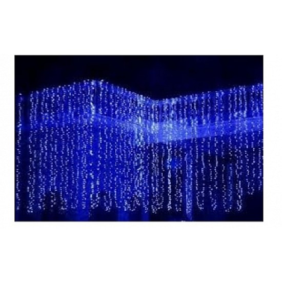 Instalație Perdea 3×2 m, LED diverse culori, joc de lumini, interior/exterior