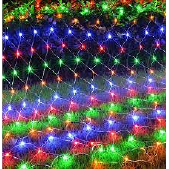 Set 2 Instalatii Tip Plasa Fir Transparent 1,5 m X 1,5 m