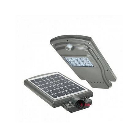 Lampa stradala 20 w cu panou solar si senzor de miscare 