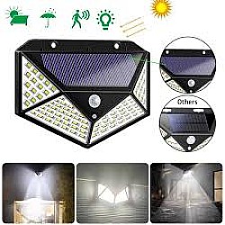 Set 4 Lampi solare cu senzor de miscare 100 led 