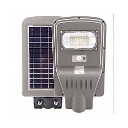 Lampa stradala 30 W cu panou solar,acumulator si senzor de miscare