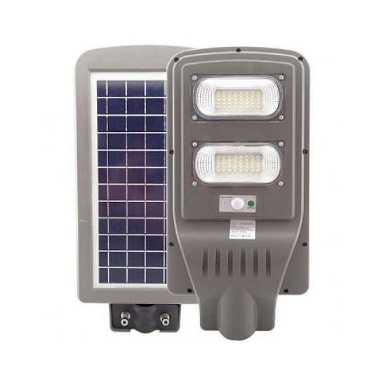 Lampa stradala 40 W cu panou solar si senzor de miscare