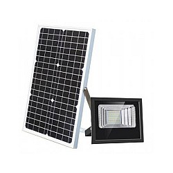 Proiector  solar 100 W,panou solar si telecomanda