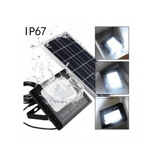 Proiector  solar 100 W,panou solar si telecomanda