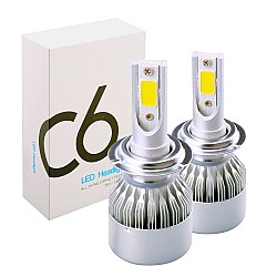 Set becuri auto LED C6 H7, 3800 lumeni, 36 W