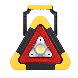 Triunghi Reflectorizant cu Incarcare Solara si USB