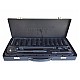 Trusa profesionala tubulare 17 piese Black Chrome MLG-6207