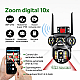 Camera de supraveghere 3 IN 1 M145 tripla 6K, 6MP, wireless, rotire automata, inteligent tracking