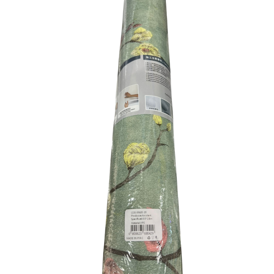 Rola Tapet Autoadeziv Texturat Floral Vintage 0,5x2,8 m