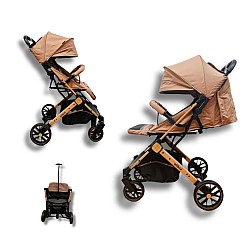Carucior Sport Pliabil Kidilo Plus 10G  Maro , Sistem Troller