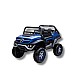 Masinuta electrica cu telecomanda 4x4 Mercedes-Benz Unimog Albastru Metalizat