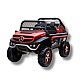 Masinuta electrica cu telecomanda 4x4 Mercedes-Benz Unimog Rosu Metalizat