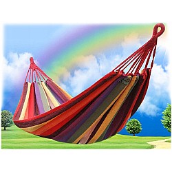 Set 2 Hamace Multicolore cu Sac de Depozitare