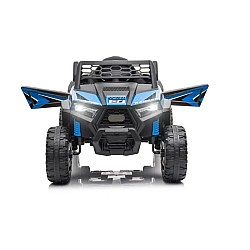 Masinuta electrica copii, model jeep,12 V cu telecomanda,lumini si muzica, Albastra 