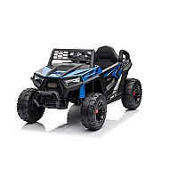 Masinuta electrica copii, model jeep,12 V cu telecomanda,lumini si muzica, Albastra 