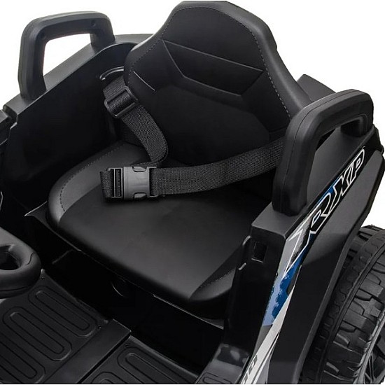 Masinuta electrica copii, model jeep,12 V cu telecomanda,lumini si muzica, Albastra 