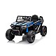 Masinuta electrica copii, model jeep,12 V cu telecomanda,lumini si muzica, Albastra 