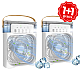 Oferta 1+1: Ventilatoare portabile 3 în 1 LED