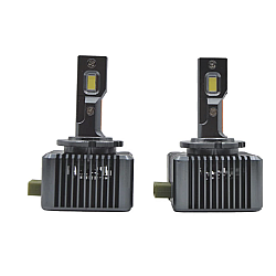 Set 2 becuri auto LED D1S, 6500 K, 110 W/set, CANBUS, carcasa neagra