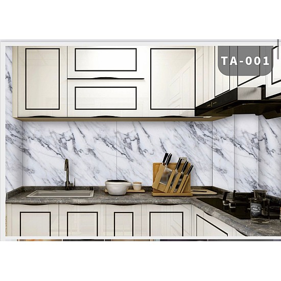 Set 2 buc autocolant tip marmura 60x200 cm 