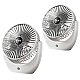 Set 2 ventilatoare de birou silentioase cu 3 viteze