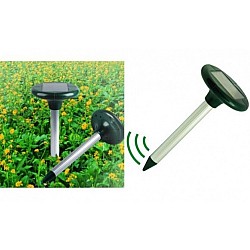 Set 2 Aparate de alungat cartite cu alimentare solara - alarma sonica