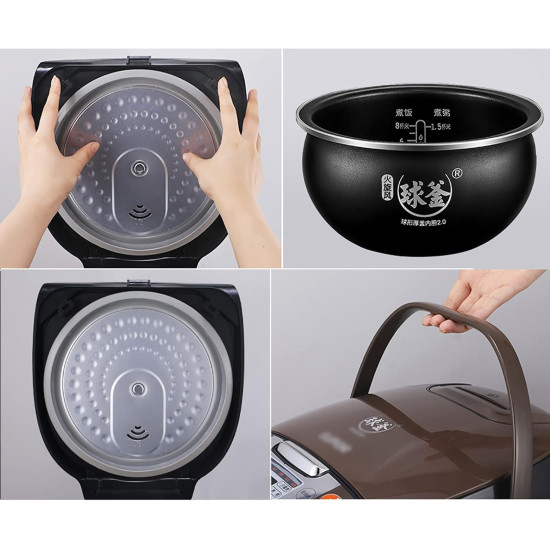 Aparat de gătit orez Raf R167, 5L, 700W – Rice Cooker eficient și practic