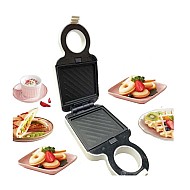 Aparat electric de facut Sandwich AH-0279 Alb