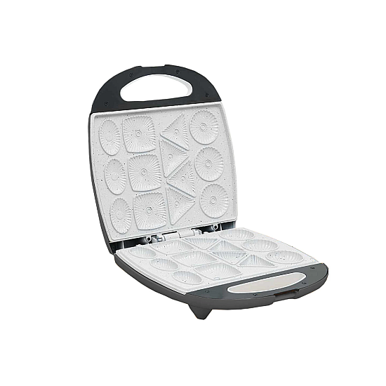 Aparat pentru copt biscuiti cu placi antiaderente Aorlis AO 78242