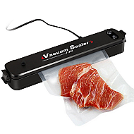 Aparat de sigilat si vidat Vacuum Sealer+200 pungi 15x20 cm