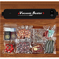 Aparat de sigilat si vidat Vacuum Sealer+200 pungi 15x20 cm