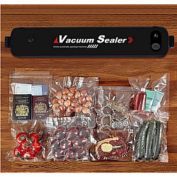Aparat de sigilat si vidat Vacuum Sealer+200 pungi 15x20 cm
