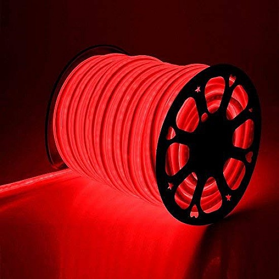 Rola Neon Flex LED 100m culoare Rosu