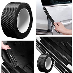 Set 2xFolie de protectie carbon 3D, rola 7cm x 5m