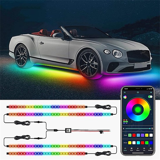 Banda LED auto Simphony dinamica 2x120 si 2x150 cm