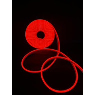 Banda LED Neon Flexibila Rosie 12V, 5M